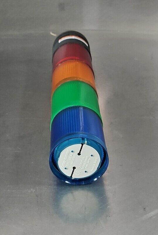 Cutler Hammer E26 Stacklight Indicator - Red, Orange, Green, Blue     Loc 4E-17