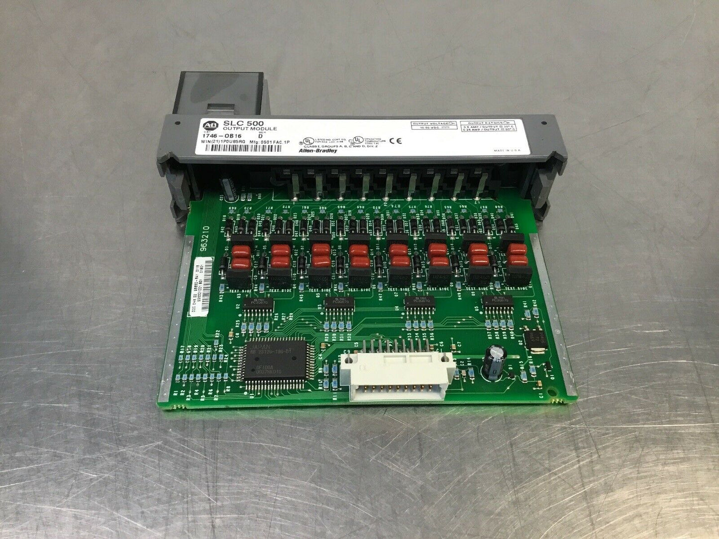 Allen-Bradley SLC 500 1746-OB16 Series D Output Module 1746-0B16           3D-14