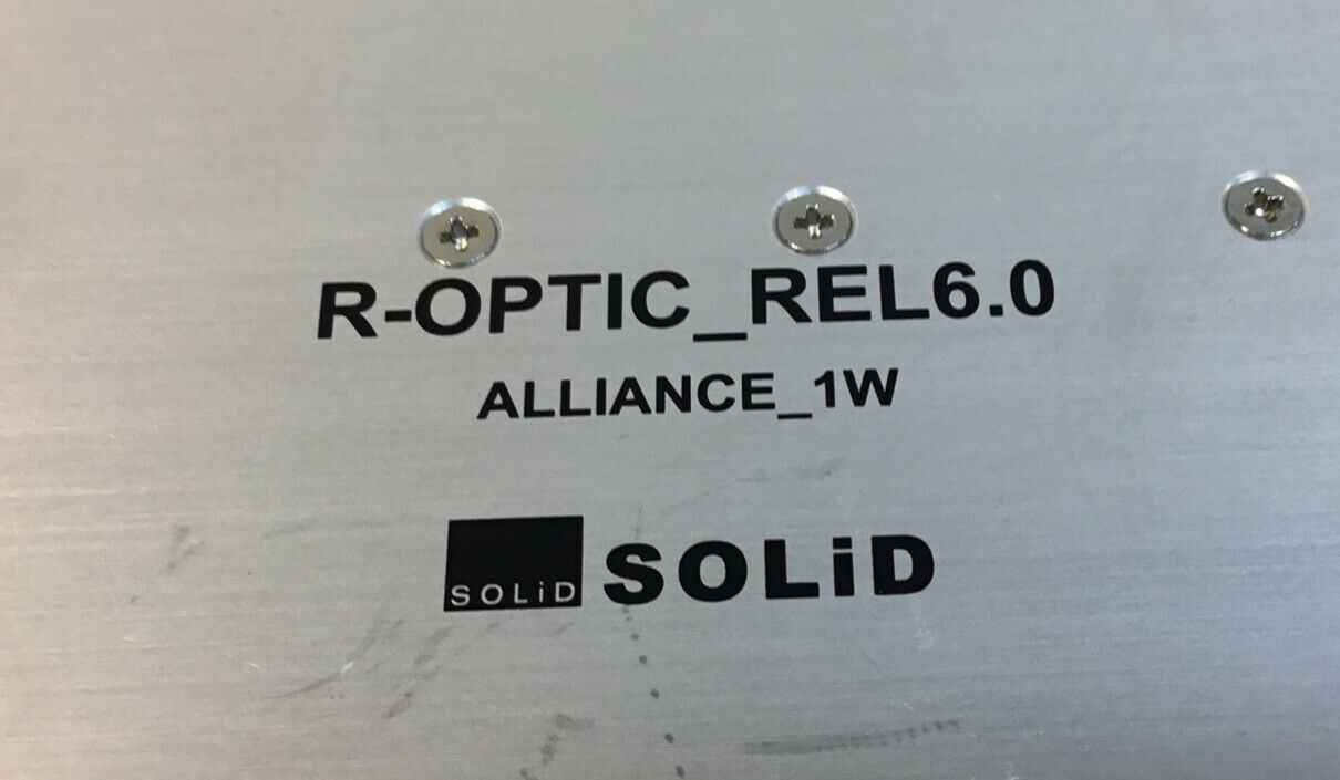 SOLiD LiComm Co.,  R-Optic_REL6.0 / Alliance 1W 2.0 ROU Module   5B