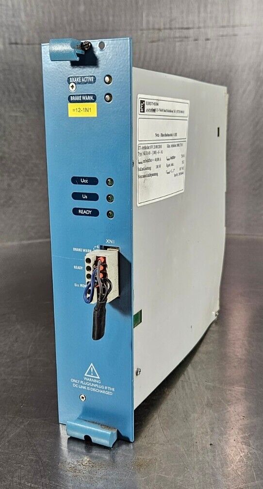 EUROTHERM NE B40-(100)-6-A1 Motor Drive.                               3E-36