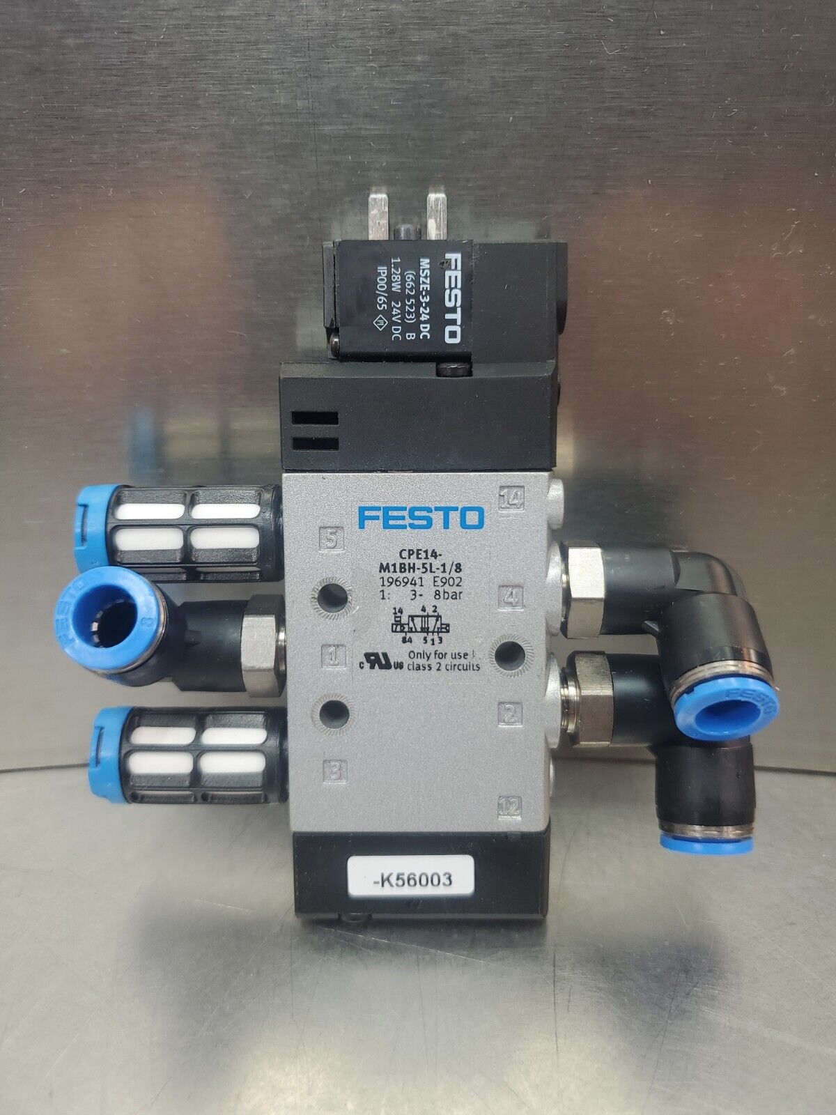 Festo CPE14 M1BH 5L 1 8 196941 Solenoid Valve 6 E Palmetto festo-cpe14-m1bh-5l-1-8-196941-solenoid-valve-6-e-palmetto