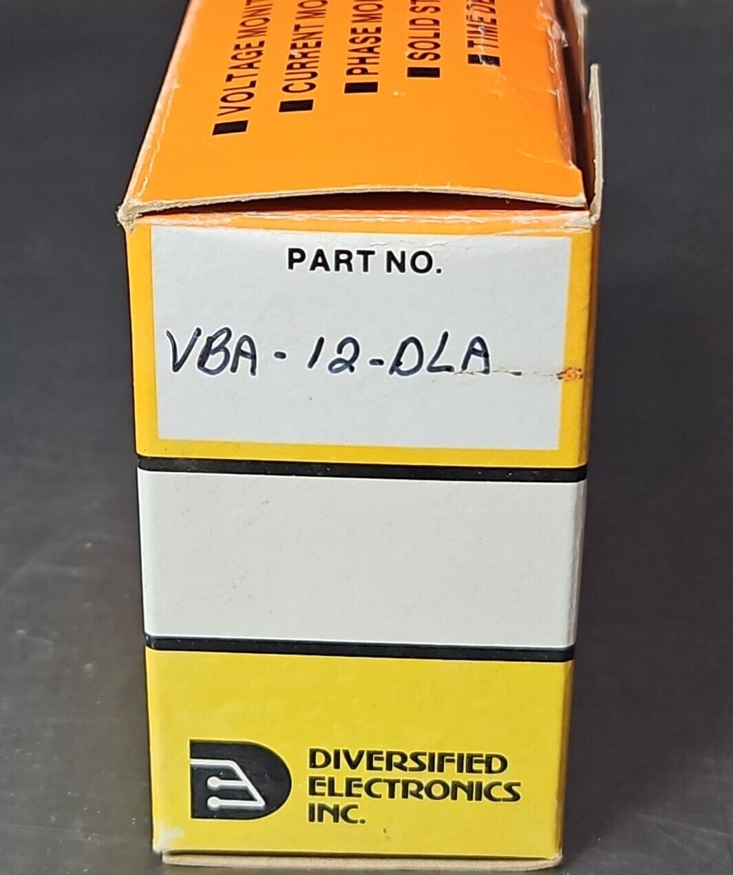 Diversified Electronics VBA-12-DLA TIME DELAY RELAY.                    Loc3E-11