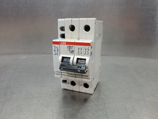 ABB S282-UC-K20A 400VAC/440VDC Circuit Breaker.                               4G