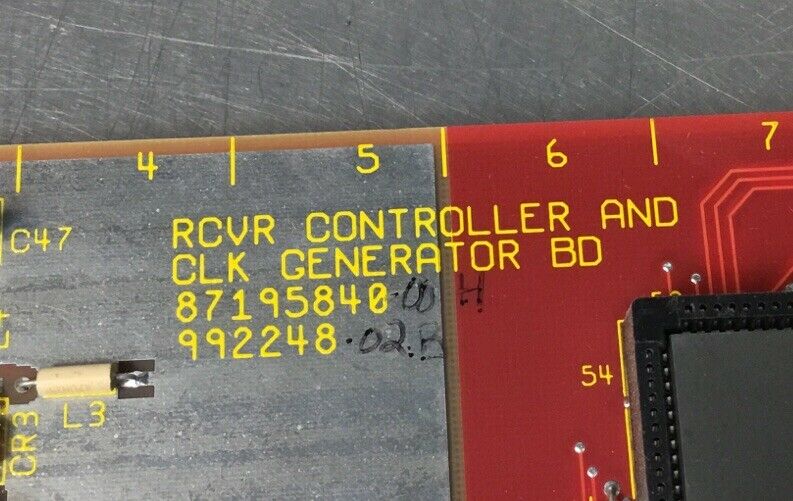 Varian 992248.02B 87195840.00H RCVR Controller Clock Generator Board.   3B