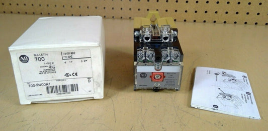 Allen-Bradley 700-P400A1 Series D Type P Control Relay                   4H