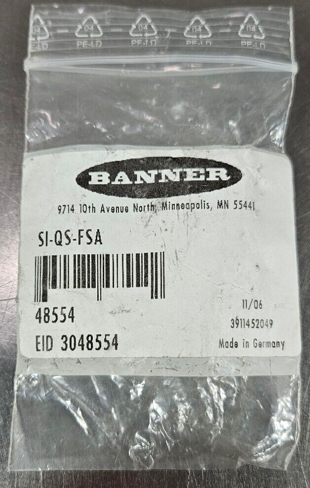 BANNER SI-QS-FSA Module                                                Loc 5E-11
