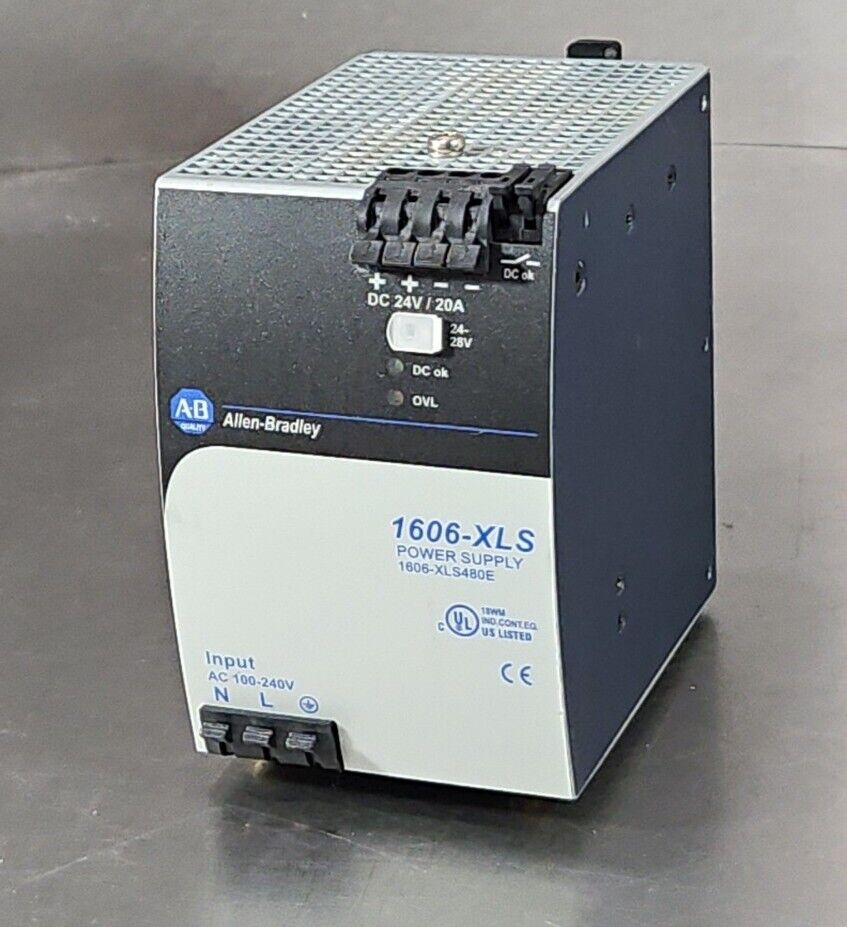 Allen-Bradley 1606-XLS480E SER A. Power Supply                             4E-20