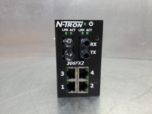 N-TRON 306FX2-N-ST 10-30V 0.5A SWITCH BLOCK.                                3D-6