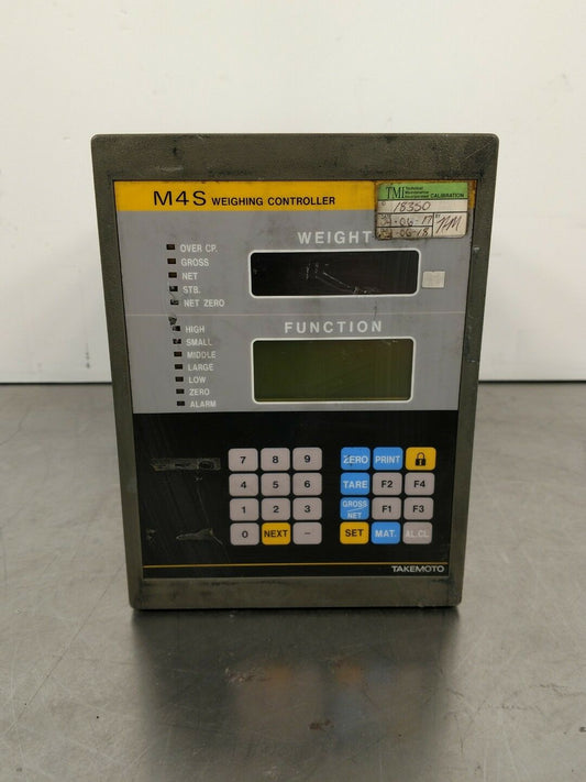 TAKEMOTO M4S-1259 Weighing Controller 2D
