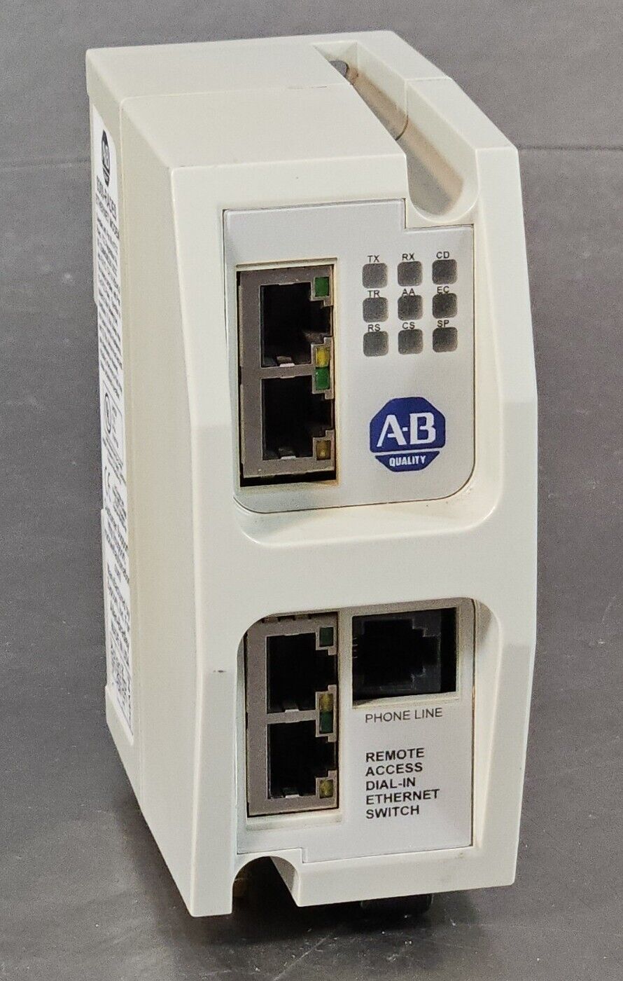 Allen Bradley 9300-RADES Remote Access Dial In Ethernet Modem. 3C-19 ...