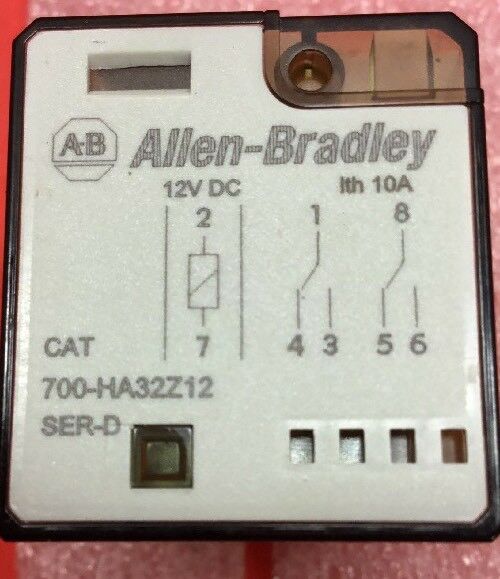 700HA32Z12 Allen Bradley Relay 12VDC 10A     4B
