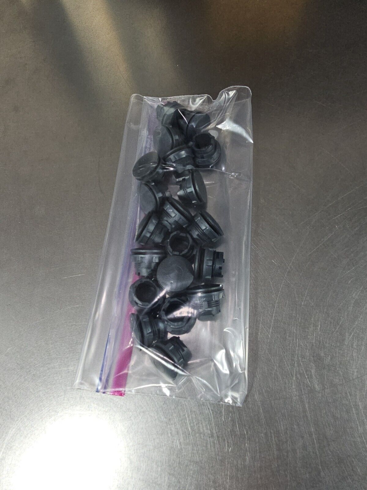 ALLEN-BRADLEY 800T-A... SER. T BLACK BUTTON. Lot of 5.                 Loc 4A-10