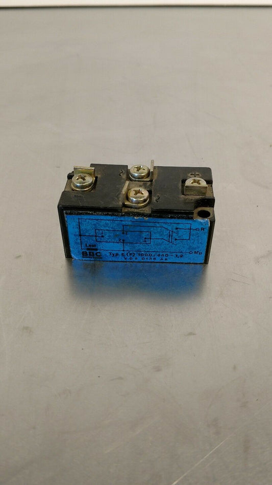 BBC Type E(F) 1000/540-1.2 Rectifier