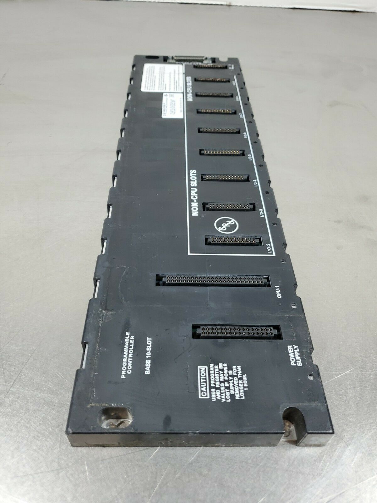 GE Fanuc- IC693CHS391M - 10 Slot Base EMI Enhanced Expansion.            3C