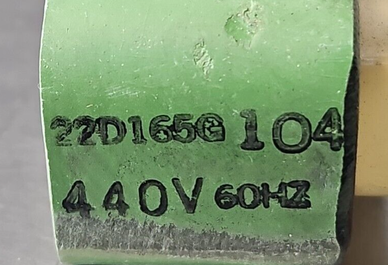 General Electric 22D165G103 Coil renewal.                       Loc4E9