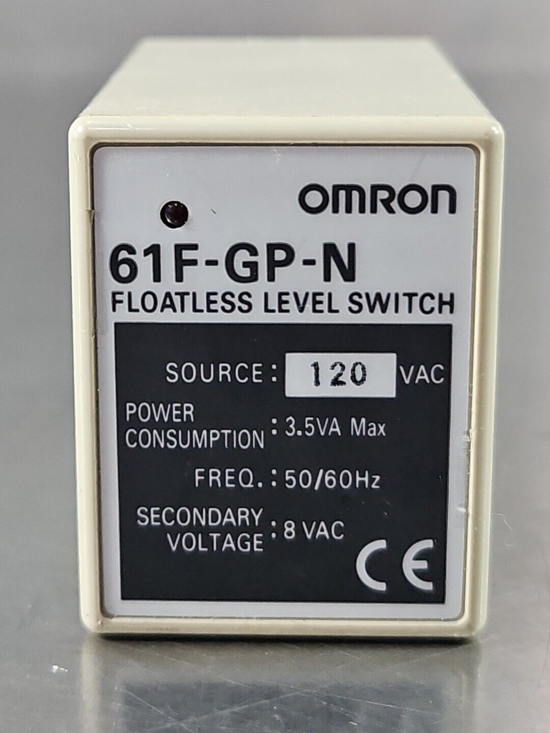 Omron 61F-GP-N FLOATLESS LEVEL SWITCH.                                    4C-24