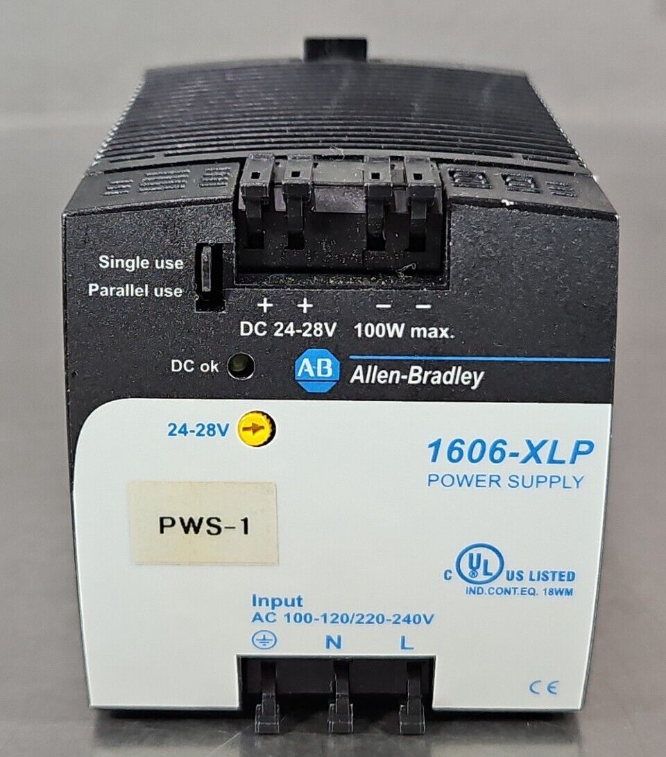 Allen-Bradley 1606XLP100E Ser A Power Supply.                             4C-25