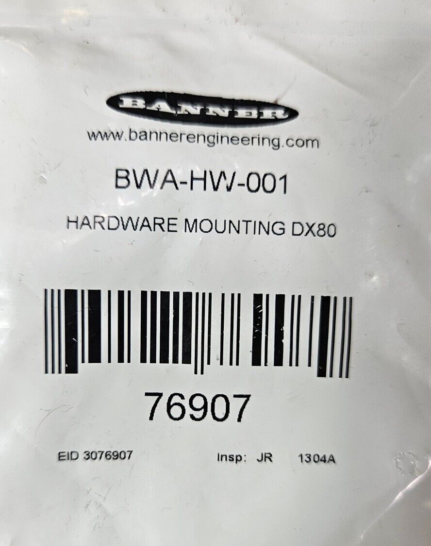 BANNER BWA-HW-001 HARDWARE MOUNTING KIT.                                Loc5D-20
