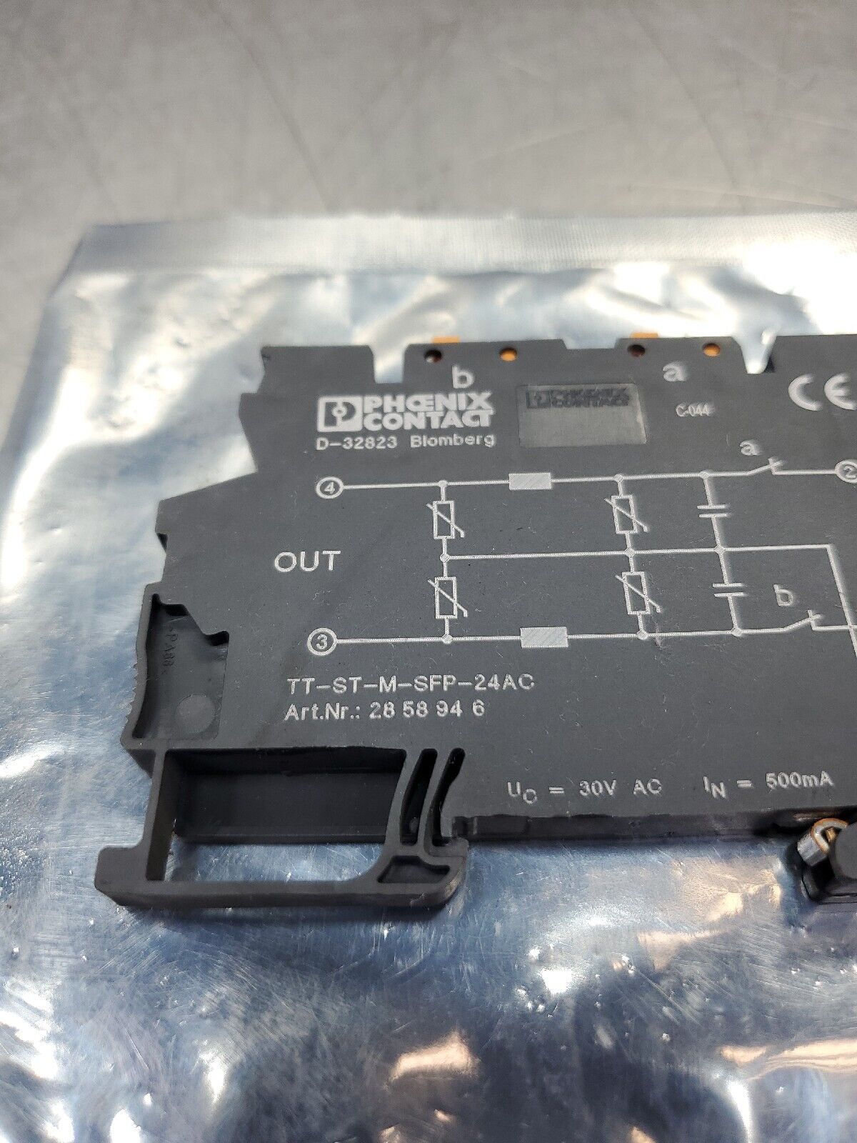 PHOENIX CONTACT TT-ST-M-SFP-24AC (Art.Nr.: 2858946) Terminal Module.       3D-20