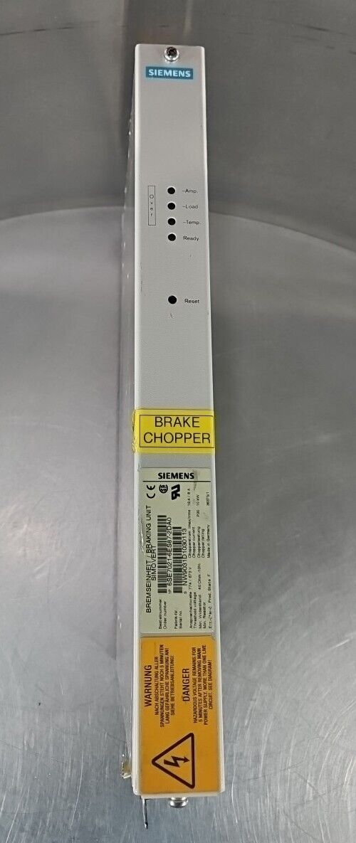 Siemens 6SE7021-6ES87-2DA0 SIMOVERT Drive                                 Loc1D