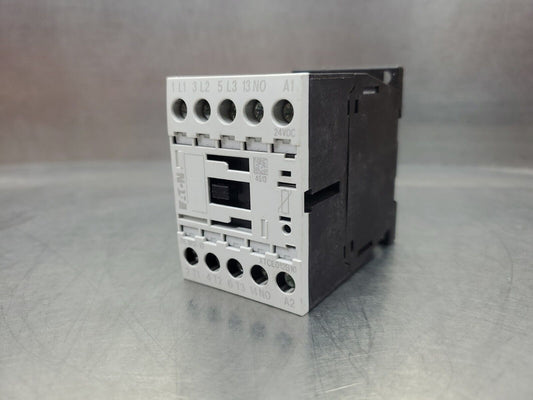 Eaton XTCE012B10A Type DILM12-10 3 Pole 24VDC Contactor.                    4E-9