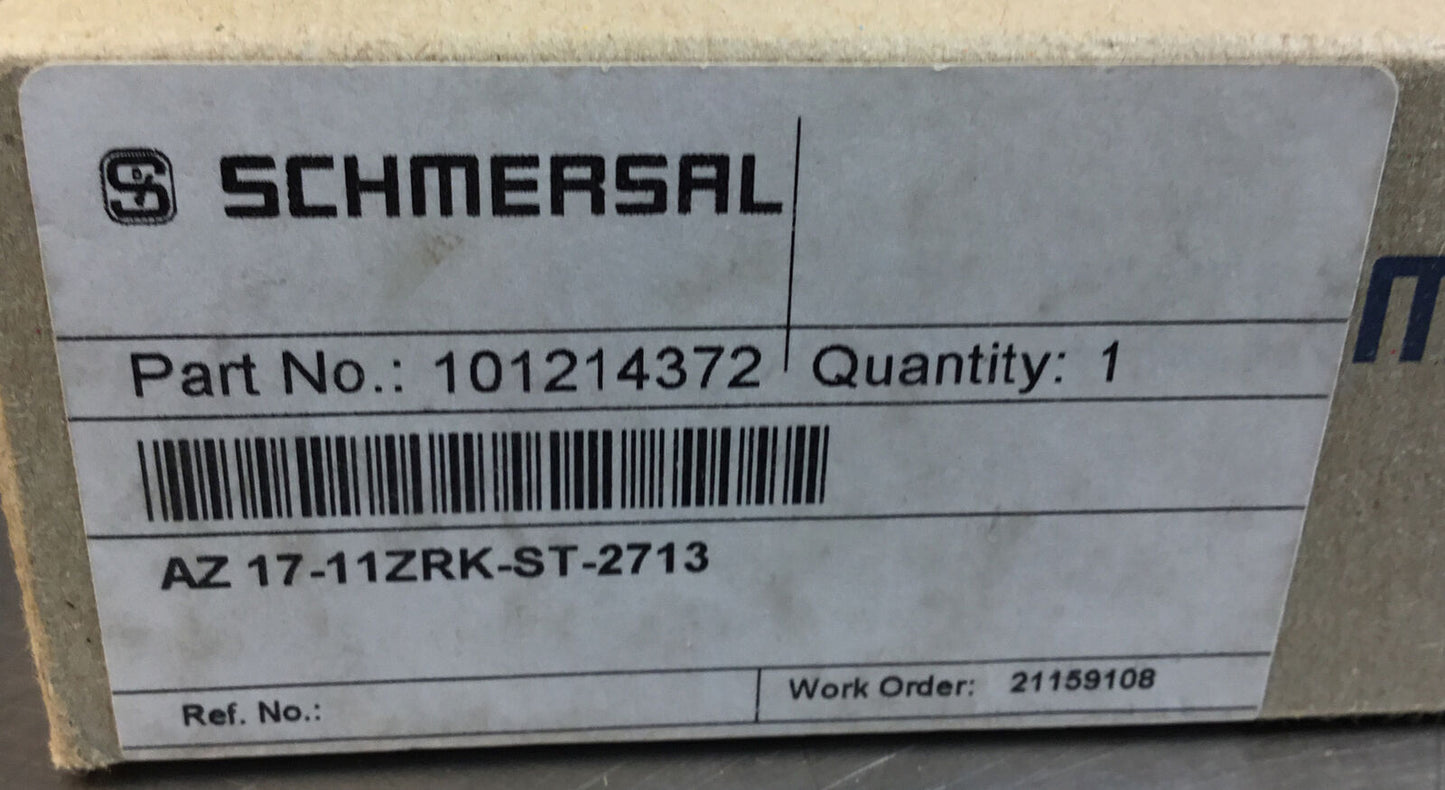 SCHMERSAL Safety switch  AZ 17-11ZRK-ST-2713     5E