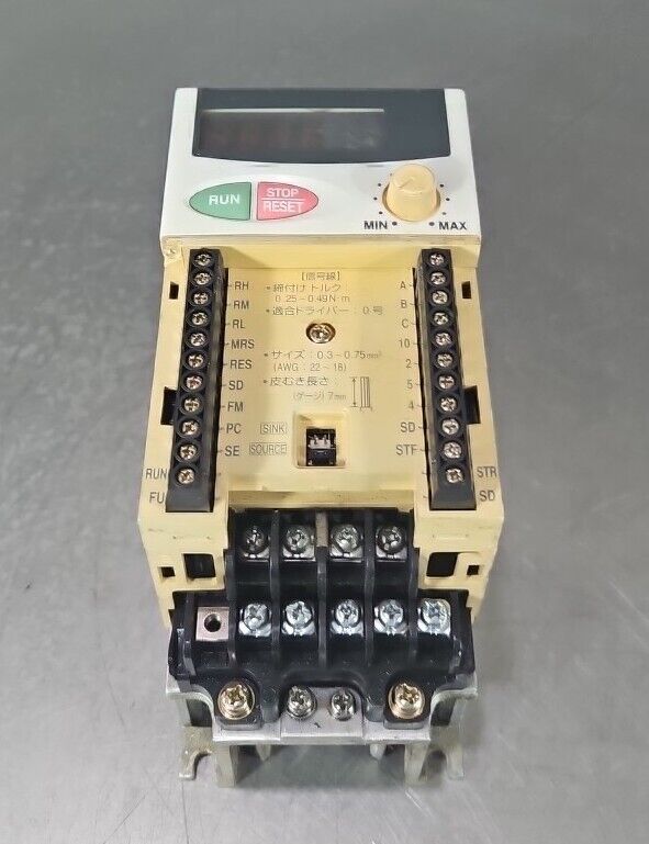 Mitsubishi Electric FR-E520-0.4K Inverter Drive                         Loc1B-20