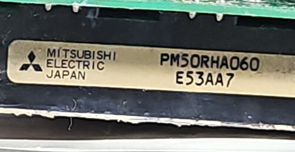 Yaskawa CACR-IR-151515F Output Board + Mitsubishi PN50RHA060E53AA7.     Loc3E-44