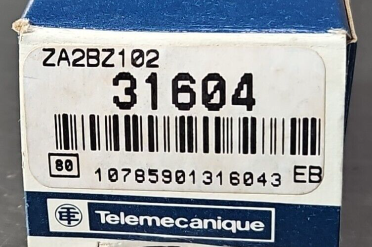 TELEMECANIQUE ZA2BZ102 CONTACT BLOCK.                                   Loc4A-6