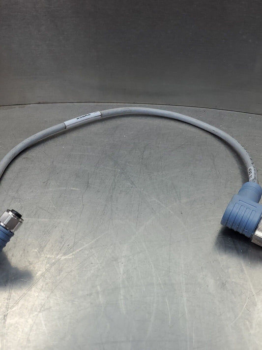 Turck WKCV 8T-0.6-WSV 50/CS12913 U-46602 Eurofast Right Angle Cordset.        5E