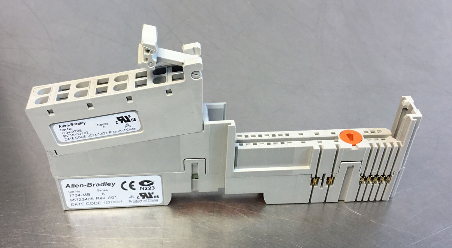 ALLEN BRADLEY  1734-MB / A  +  1734-RTBS /A  Terminal Base    3E-18
