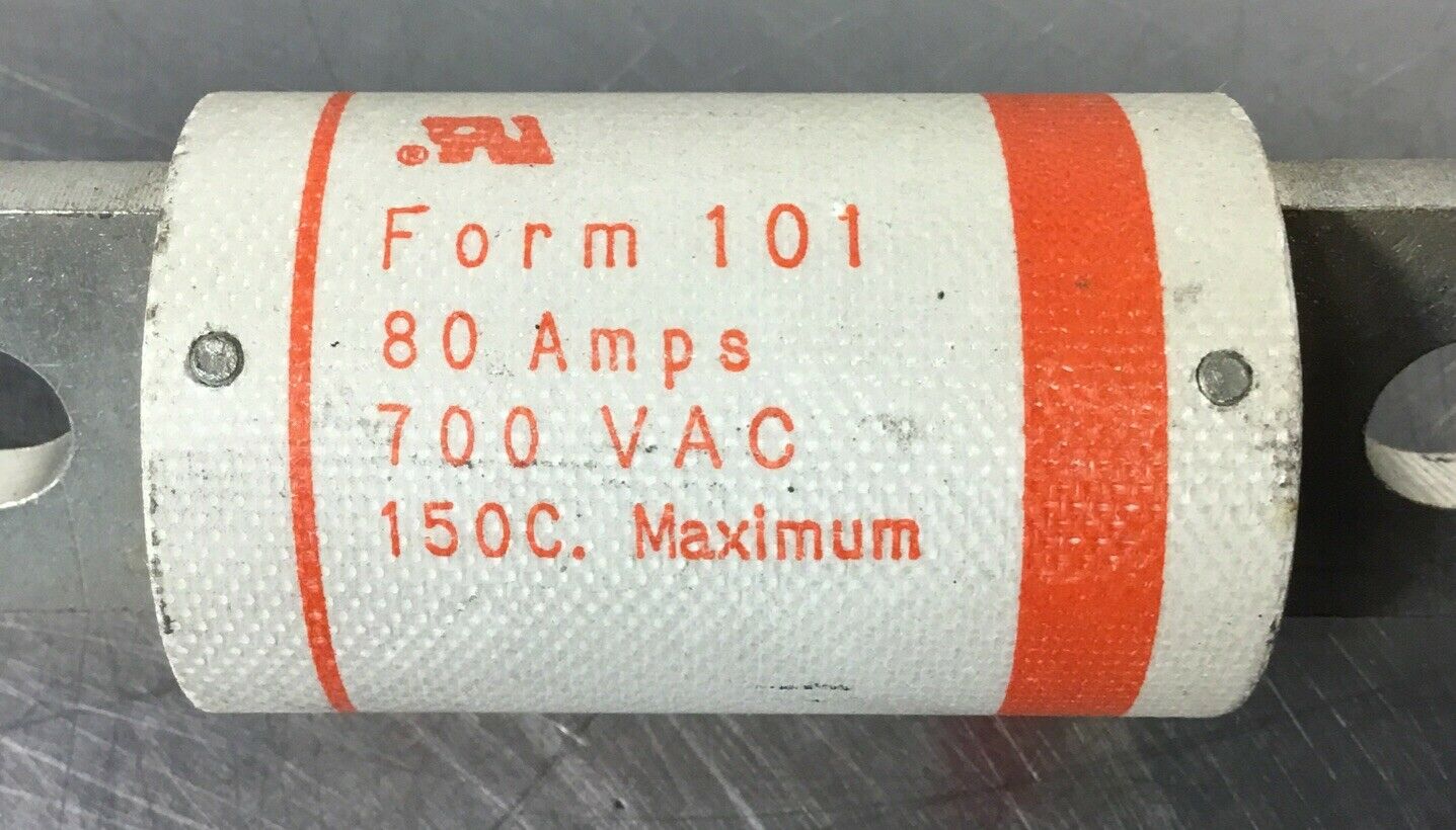 Gould Shawmut A70Q80 Type 4 Fuse 80 Amps 700 VAC     4D