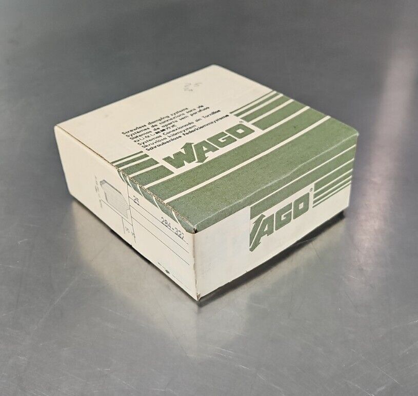 Wago 284-327 Screwless Claming Systems - Lot of 25.                     Loc3A-30