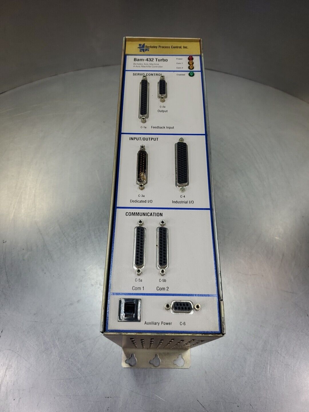 BERKELEY PROCESS CONTROLS BAM-432T TURBO 4-AXIS MACHINE CONTROLLER.        1-E11
