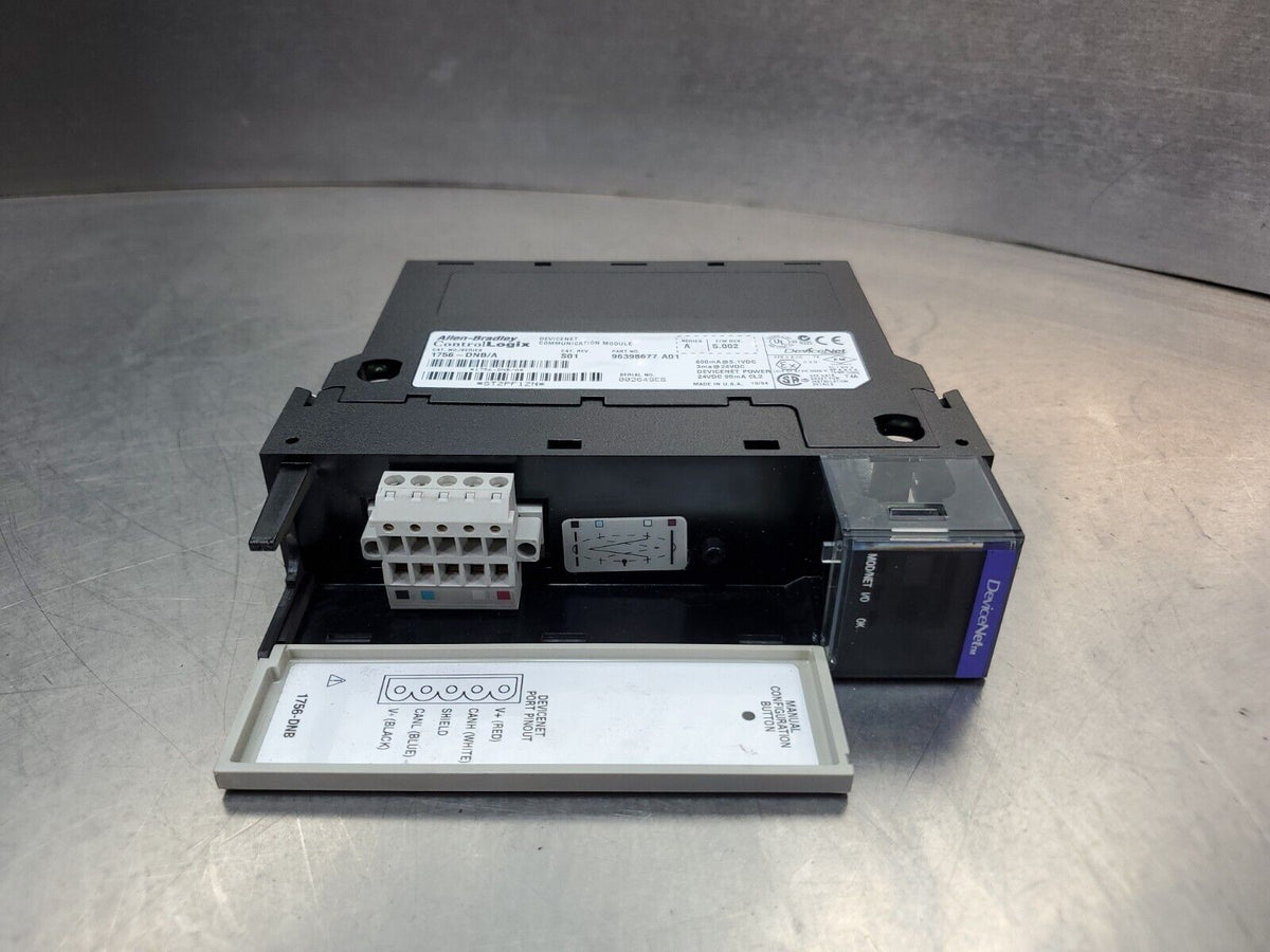 Allen Bradley 1756-DNB/A S01 ControlLogix DeviceNet Com. Module FW 5.002.  3C-18