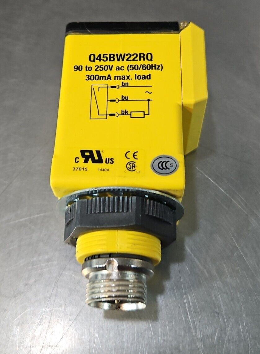 Banner Q45BW22RQ Photoelectric Sensor.                                    6D-14