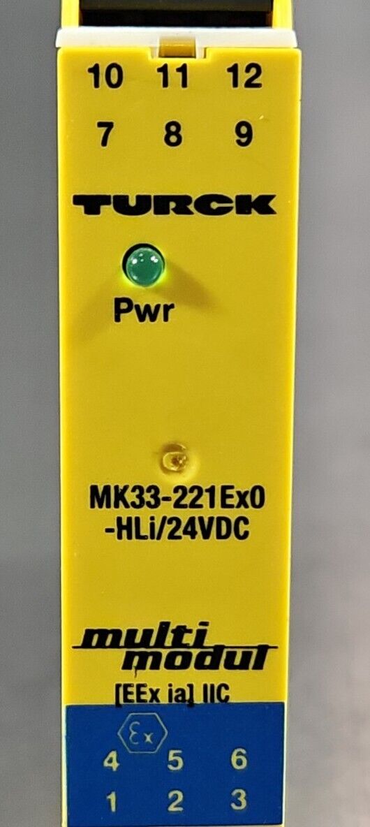 TURCK MK33-221-EX0-HLI/024VDC Isolating Transducer.                        3A-27