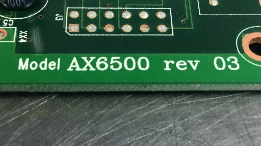 BELDEN AX6500 Rev 03 ETHERNET CARD.   3B
