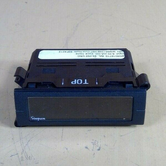Simpson M24510710 Meter 92F4213 B/L, 85-250 VAC                      2D