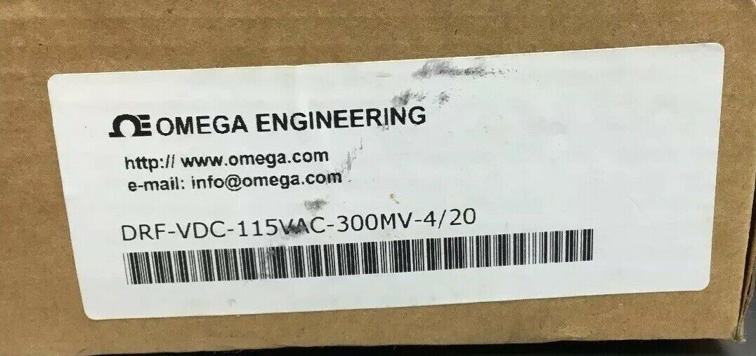 Omega DC & AC Voltage Input Signal Conditioners DRF-VDC-115VAC-300MV-4/20    3C