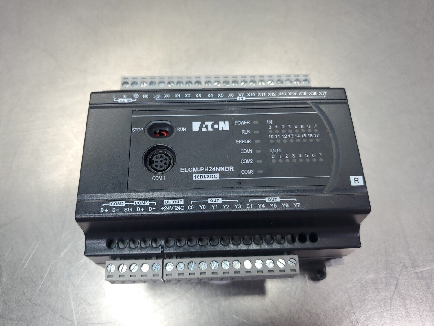 EATON CORPORATION ELCM-PH24NNDR  16DI/8DO Module.                           3D-3