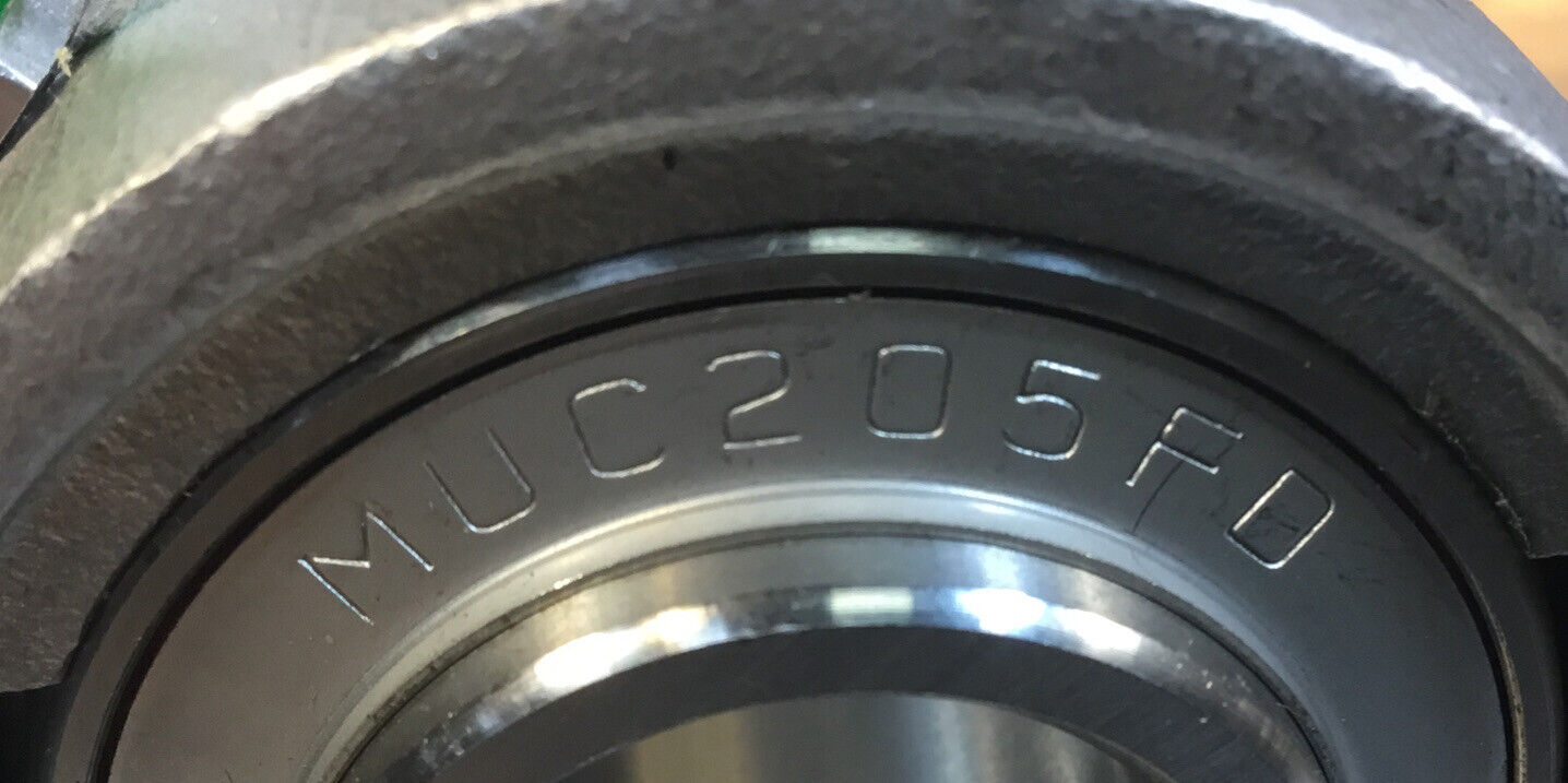 ANB  MUC205F0  /  SP205  Pillow Block Bearing 2-Bolt Black 25mm Bore     5D