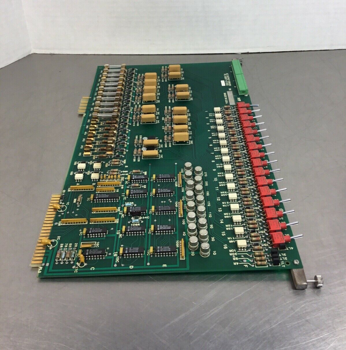 KEARNEY & TRECKER AC OUTPUT DRIVER CIRCUIT BOARD 1-21282 121282 REV 10   3D-18