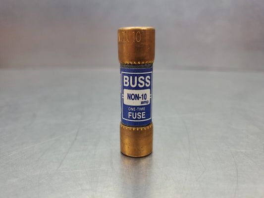 Bussmann NON-10 One-Time Fuse, 250VAC 10AMP.                            4D-BOX#4