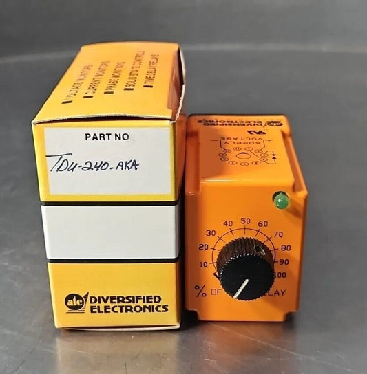ATC DIVERSIFIED ELECTRONICS TDU-240-AKA. TIME DELAY RELAY.               Loc3B-9