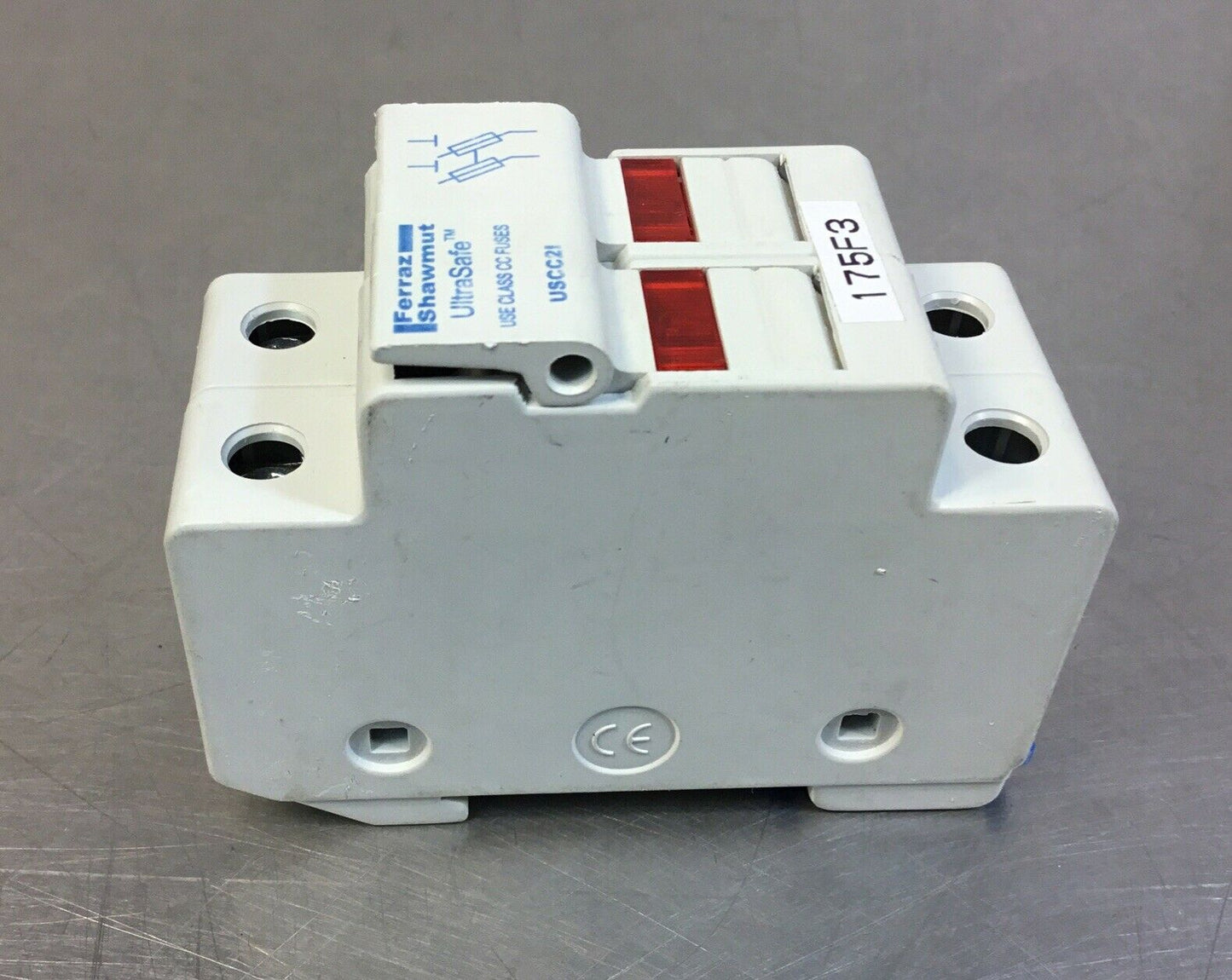FERRAZ SHAWMUT USCC21 ULTRASAFE FUSE BLOCK HOLDER 30A  600V    4D
