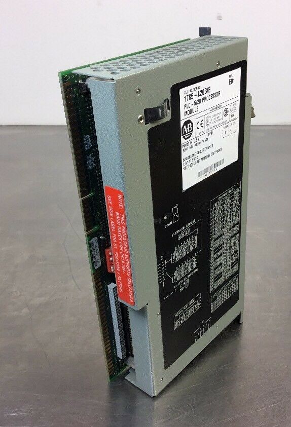 ALLEN-BRADLEY 1785-L20B/E  PLC-5/20 PROCESSOR MODULE Rev. E01.  3C