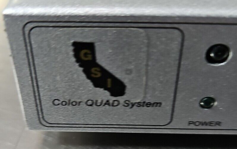 Color QUAD System GS-C4CQR. 4 Channel Color Quad 12 VDC.                   3E-38