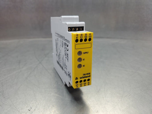 Wieland SNA 4043K A-02 Safety Relay (R1.188.1680.0)                        3E-25