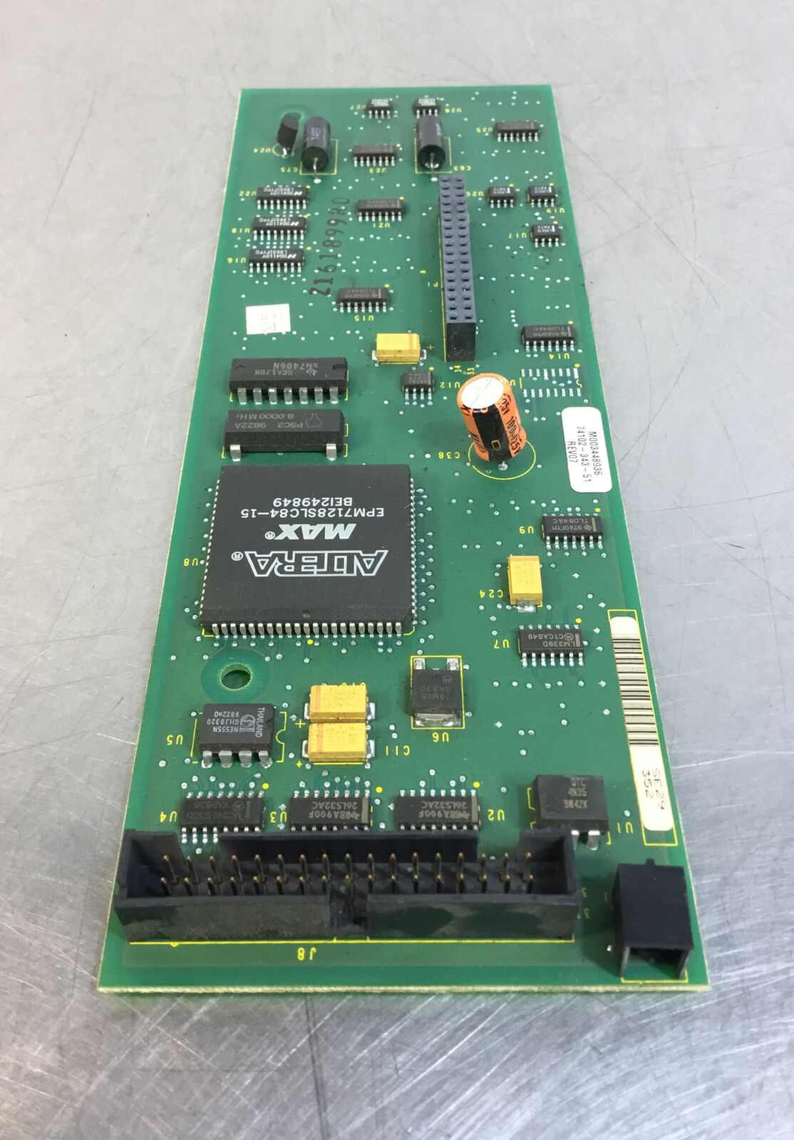 Allen-Bradley Servo Control Board, 74102-343-51, REV. 07    3D-4